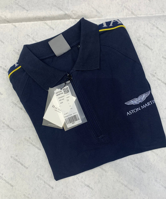 CAH TSA Navy Blue Colour With Front Print Premium Quality Collar Tshirt 861002