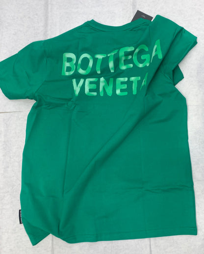 BOT TOB Green Colour With Front And Back Texted Print Half Sleeves Tshirt 50101