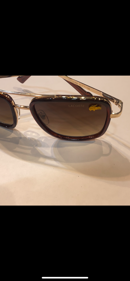 Gold Brown Frame Brown Shade L142 072 56 17 135 CAL Sunglass