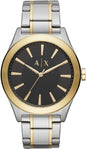 Mra Sliver Gold Chain Black Gold Dial Premium Quality Men’s Watch 861701