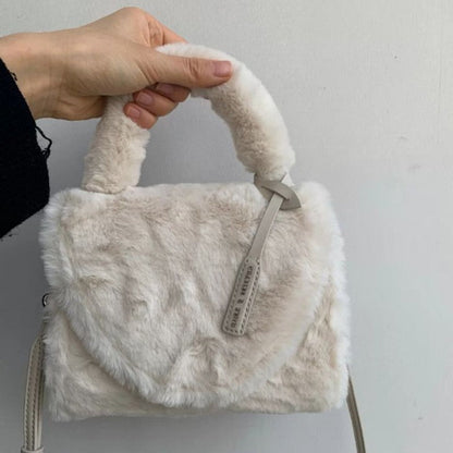 Ladies Fur Charles & Keith Girls Sling Hand Bag