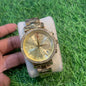 Cim Gold Chain Gold Dial Ladies Watch 400418