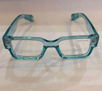 RAM Glossy Transperent Blue Frame Transperent Shade Unisex Sunglasses 86318 50 22 146