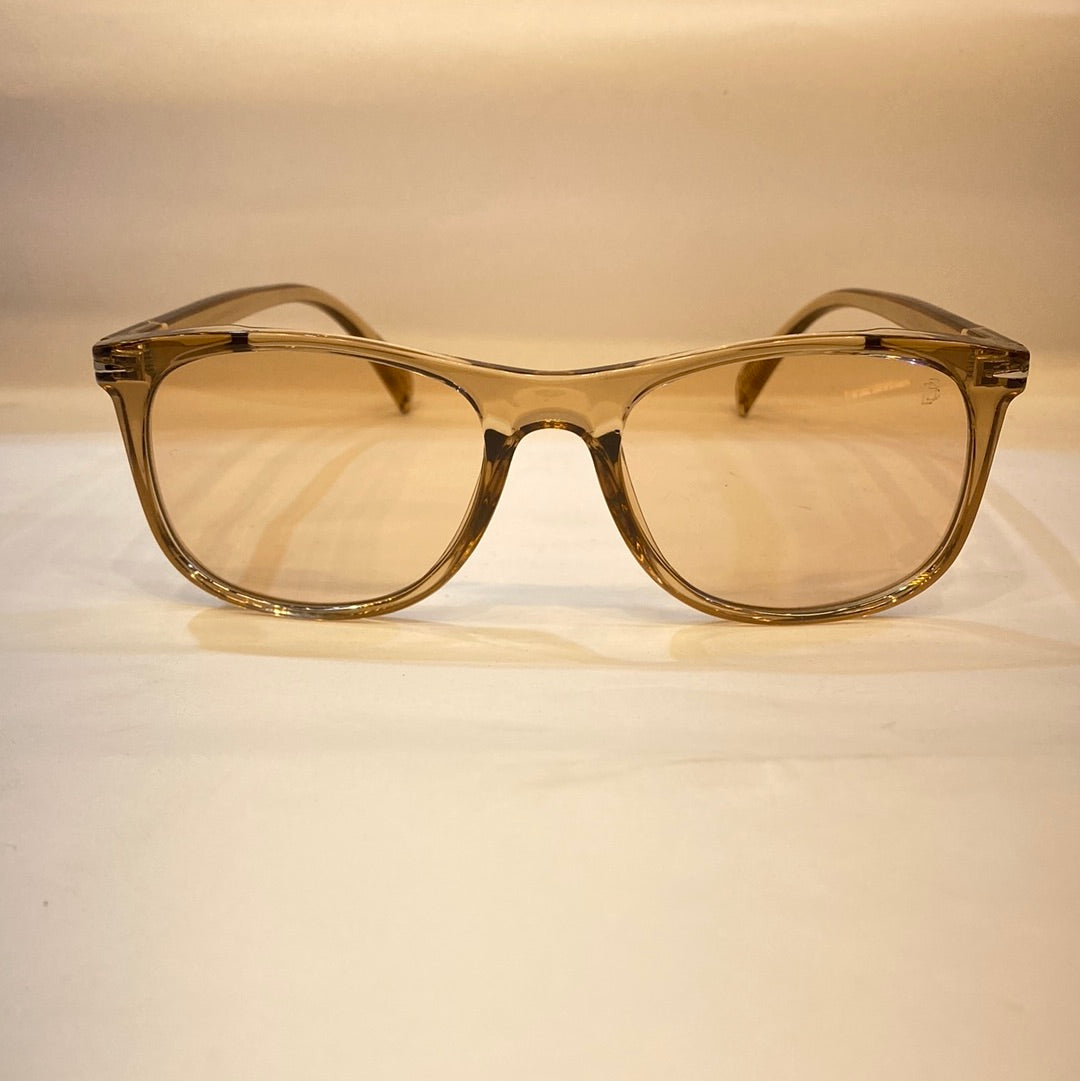 VAD Beige Transparent Frame Beige Shade Unisex Sunglasses UM1879 6 53 20 143