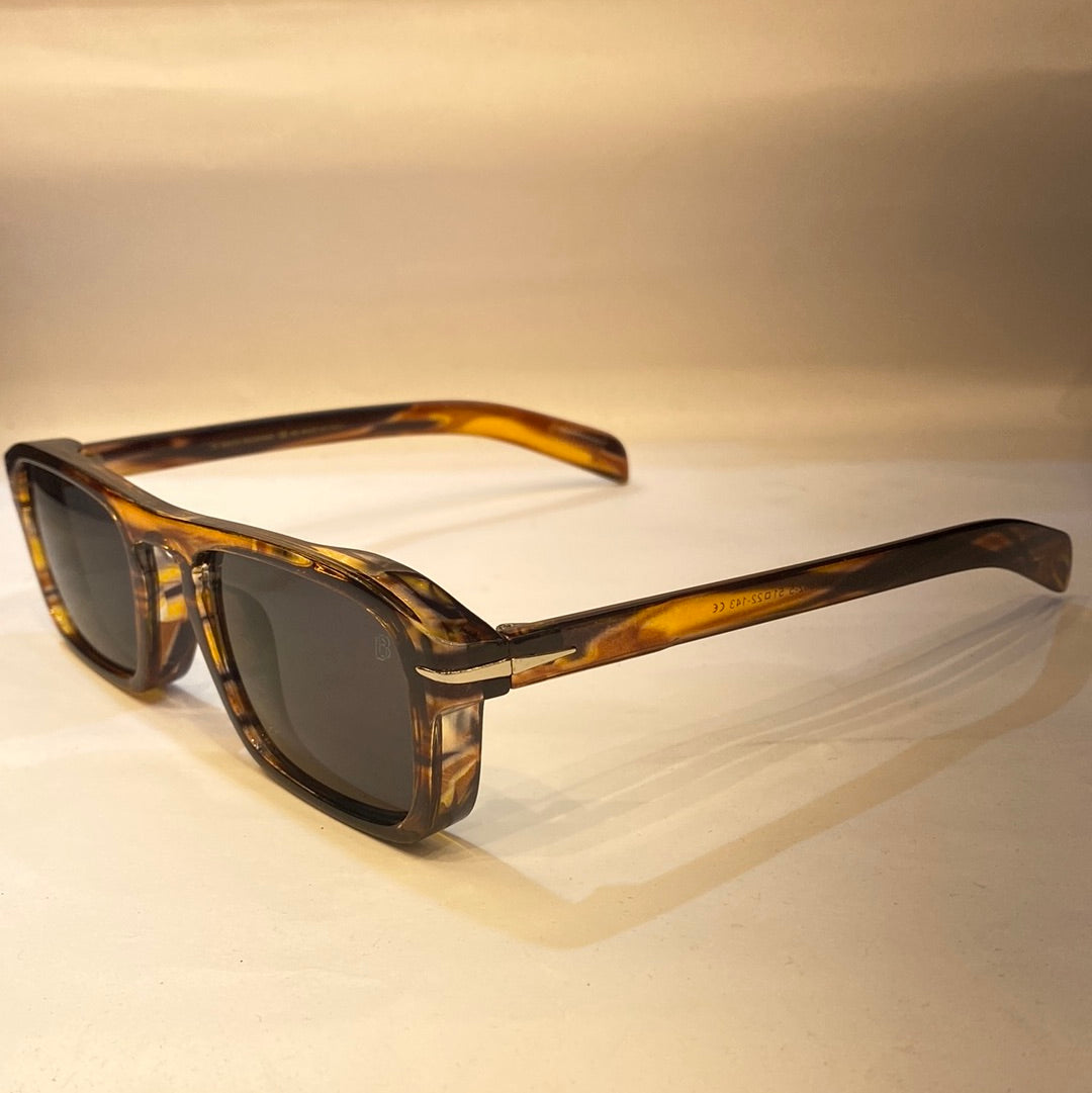 VAD Leopard Print Frame Black Shade Unisex Sunglasses UM1882 5 51 22 143