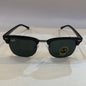 YAR RB Glossy Black Frame Green Shade Unisex Sunglass RB3016 W0366 51 20 3N