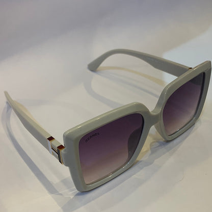 REH white frame purple shade sunglass W9028 53 17-147