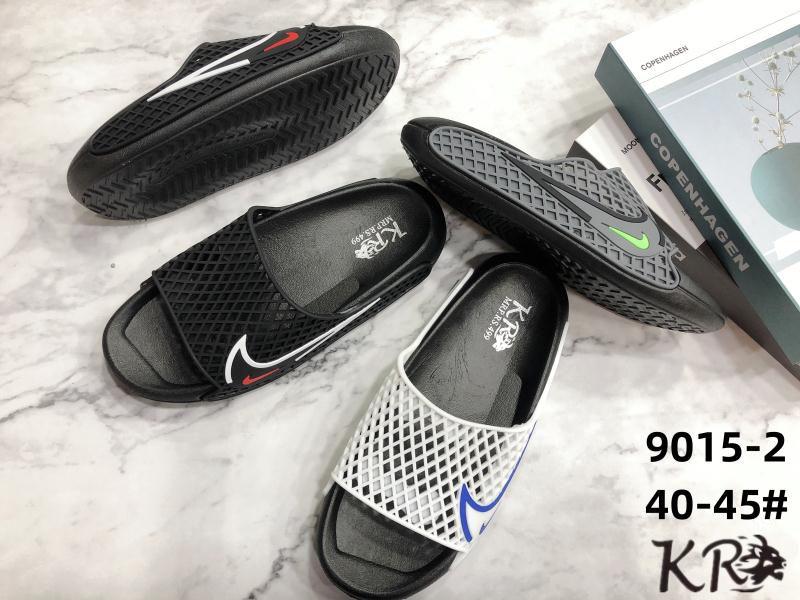 Kin Grey Black Colour Kin Print Slipper Sliders 901095