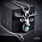 Sliver Deer Pendant Necklace Chain 50271