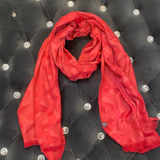 RUB BUR RED Colour RUB Bur Print Heavy Quality Muffler  9352