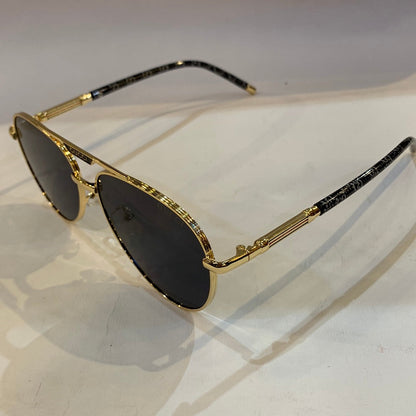 CUG Golden Frame Black Shade Sunglass 2A759 55 17-141