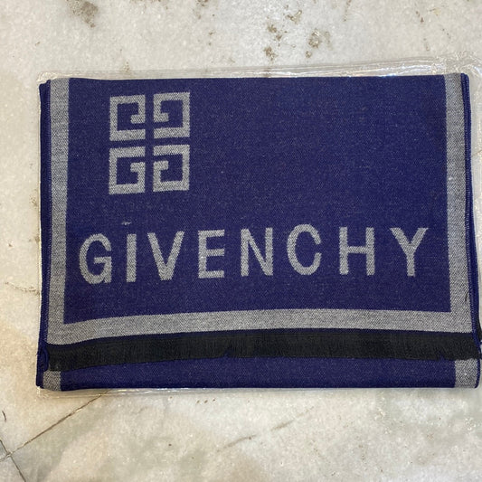 GIV VIG Navy Blue Colour With White Logo Imported Muffler 49058