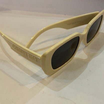 OID Off White Frame Black Shade Sunglass S2U 53 18-145