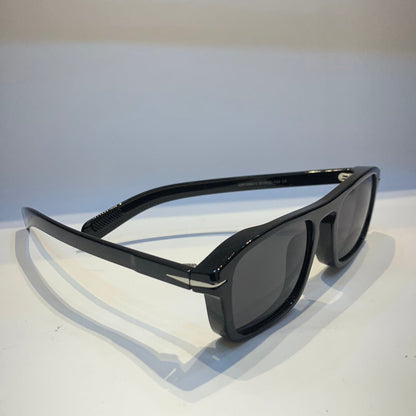 BD Glossy Black Frame Black Shade Unisex Sunglass UM1882-1 51 22-143