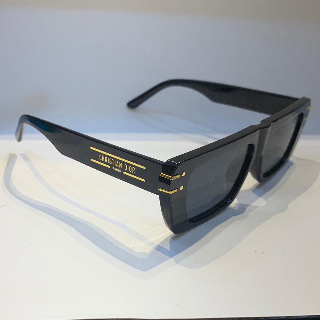 Oid  Black Frame Black Shade Unisex Sunglass
