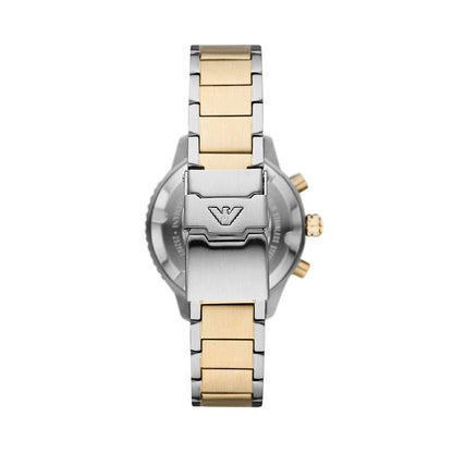 Mra Sliver Gold Chain Blue Gold Dial Premium Quality Men’s Watch 861702