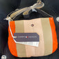 MOT Peach Grey Orange Colour Genuine Leather Heavy Quality Ladies Side Sling Bag 3203