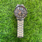 EMO Sliver Chain  Black Dial Automatic Men Watch 400430