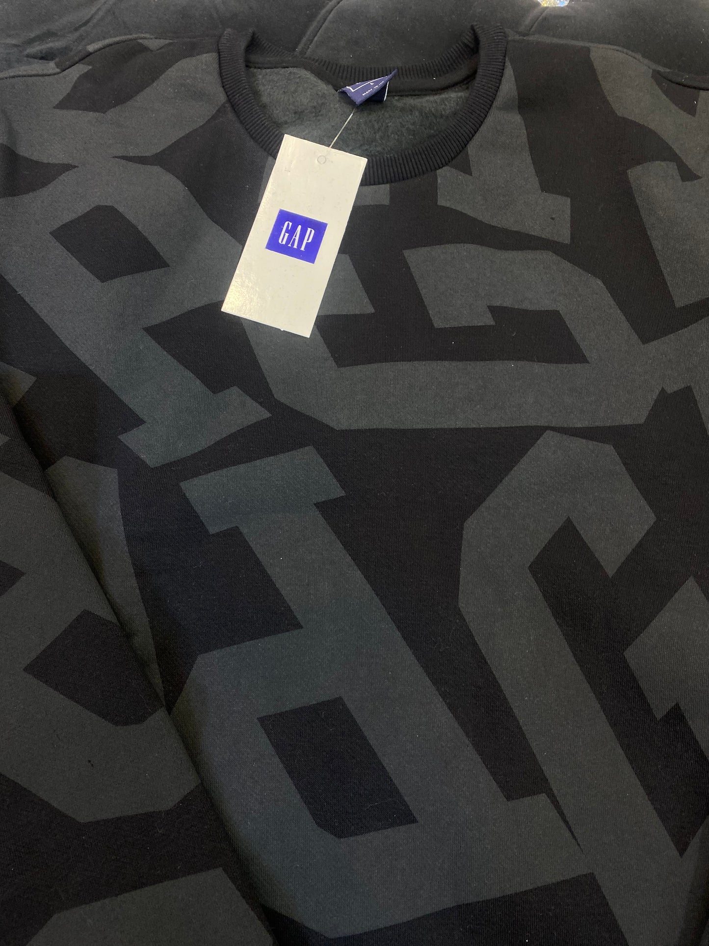 PAG Black Colour With G Print Imported Fabric Sweatshirt