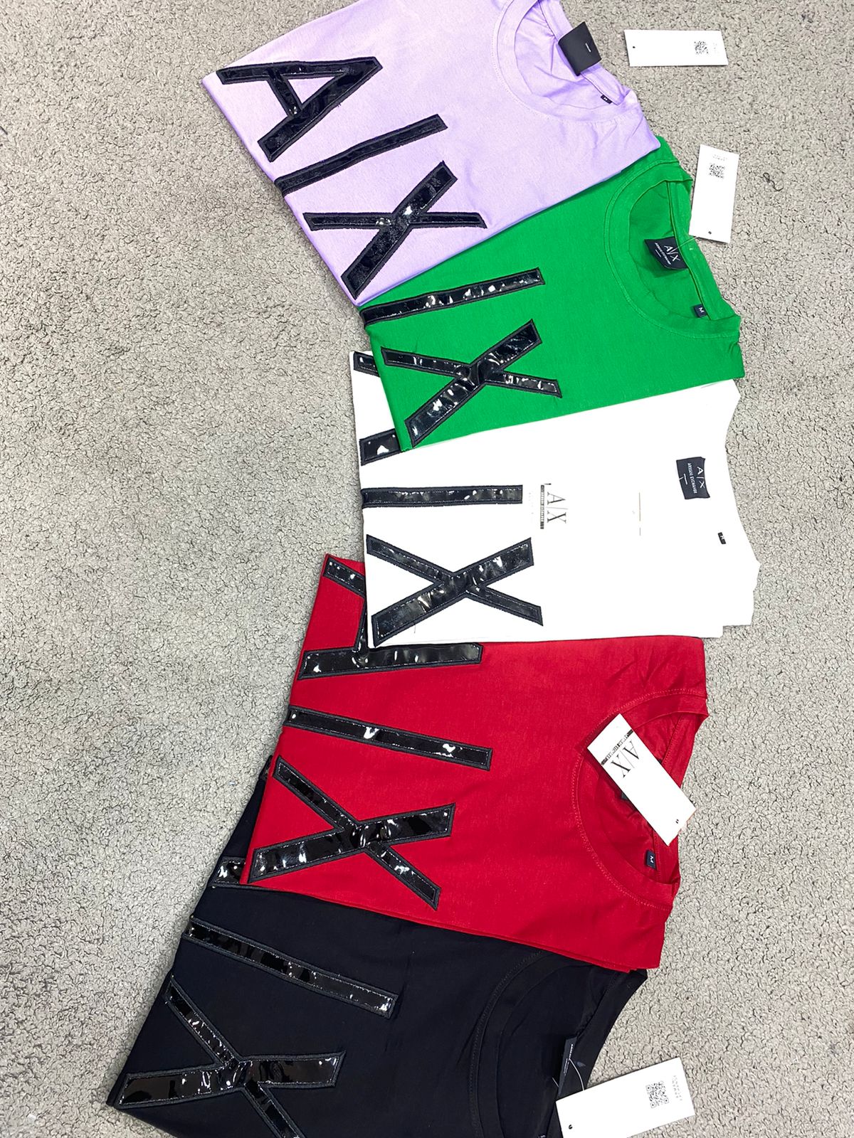 MRA XIA Green Colour With Black XIA Print Drop Shoulder TShirt 112934