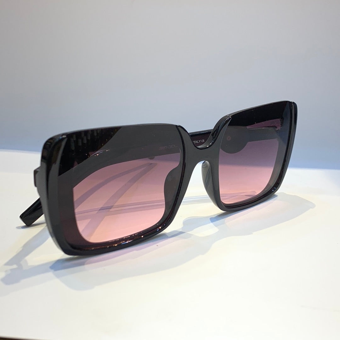 Mij Jim Black Frame Pink Shade Sunglass W902558 20-148