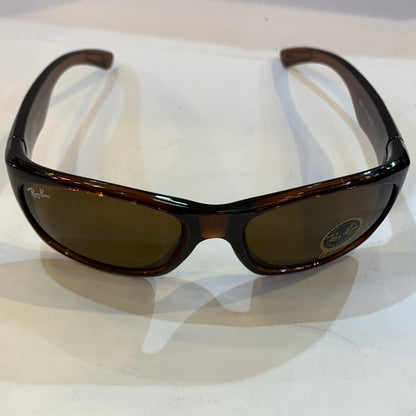 YAR RB Glossy Brown Frame Brown Shade Unisex Sunglass RB4177 55 20 127