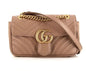 Cug Beige Colour With Cug Gold Logo Ladies Side Sling Bag