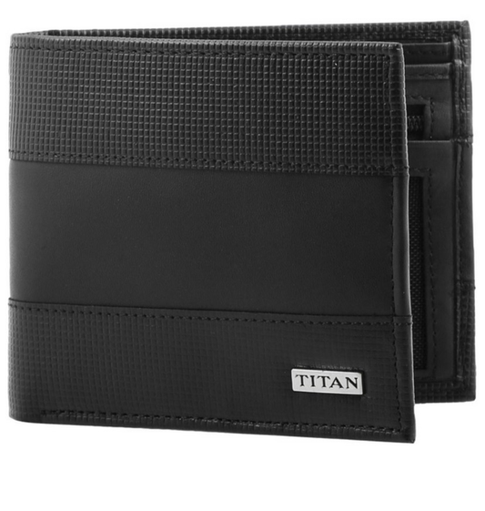 Titan Black Wallet TW107LM1BK