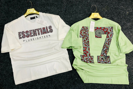 Green ESSENTIALS DROP SOLDIER TShirt 110392