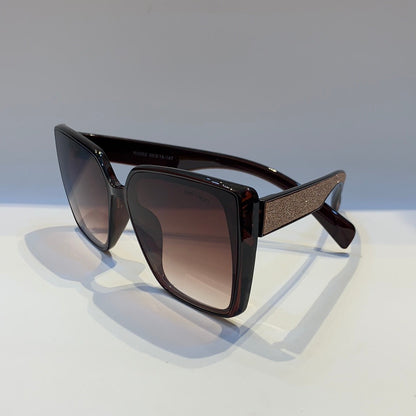 Mij Jim Brown Frame Brown Shade Sunglass W900260 15-147