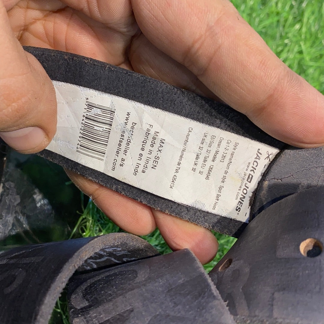 Jack & Jones Designer Genuine Leather Belt for Him 11379