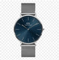 Wd Grey Chain Silver Ring Blue Dial Formal Men Watch 901381