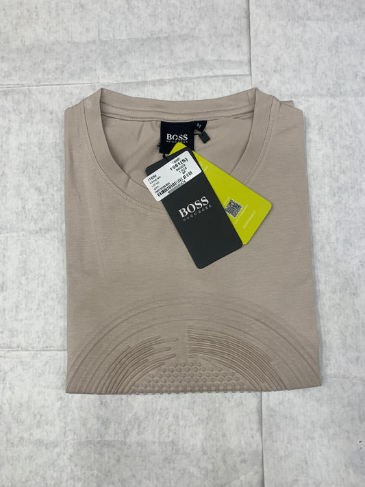 GUH SOB Beige Colour With Front Sob Print Lycra Fabric Tshirt 50159