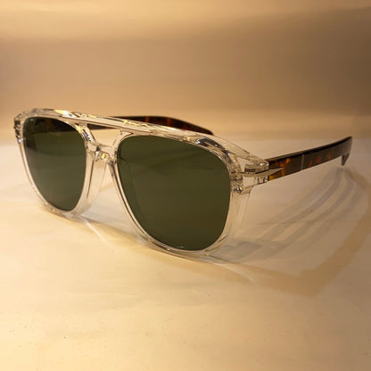 VAD Leopard Print Frame Green Shade Unisex Sunglasses UM1880 3 55 18 143