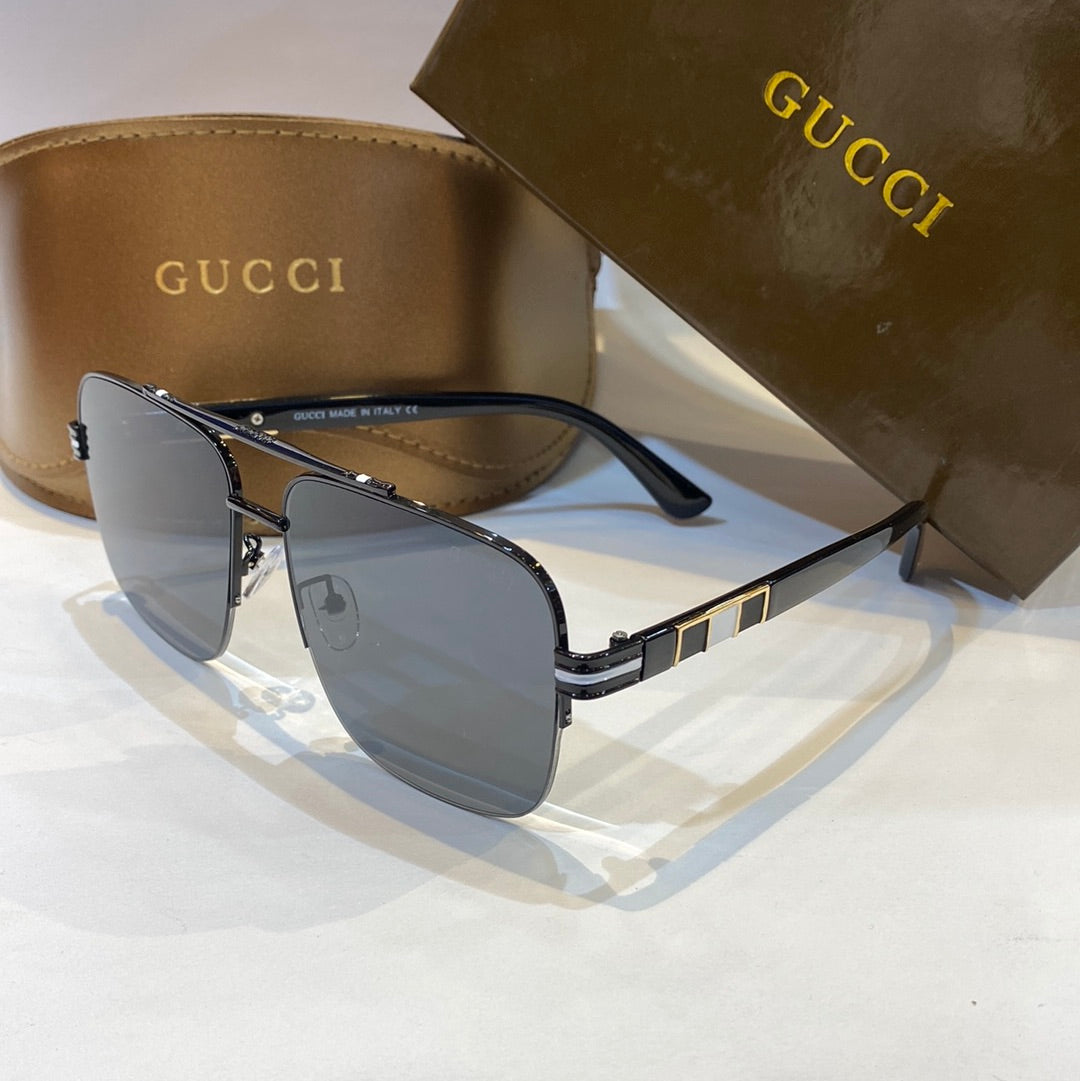 Cug Black Frame Black Shade Unisex Branded 5030 53 18-141