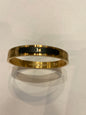Mon Nom Copper Black Colour Sliver Logo Design Heavy Quality Bracelet 199923