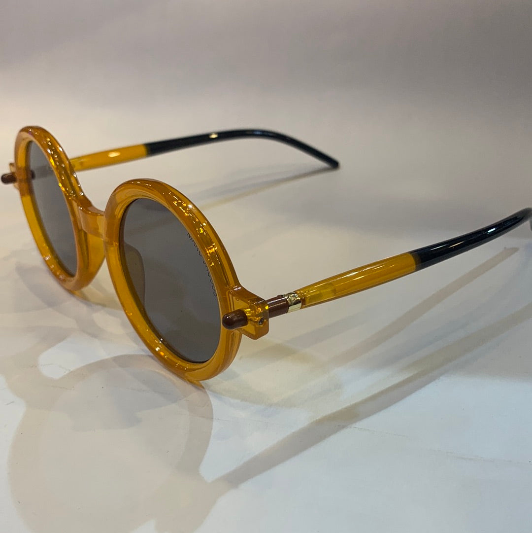 RAM yellow black frame black shade sunglass
