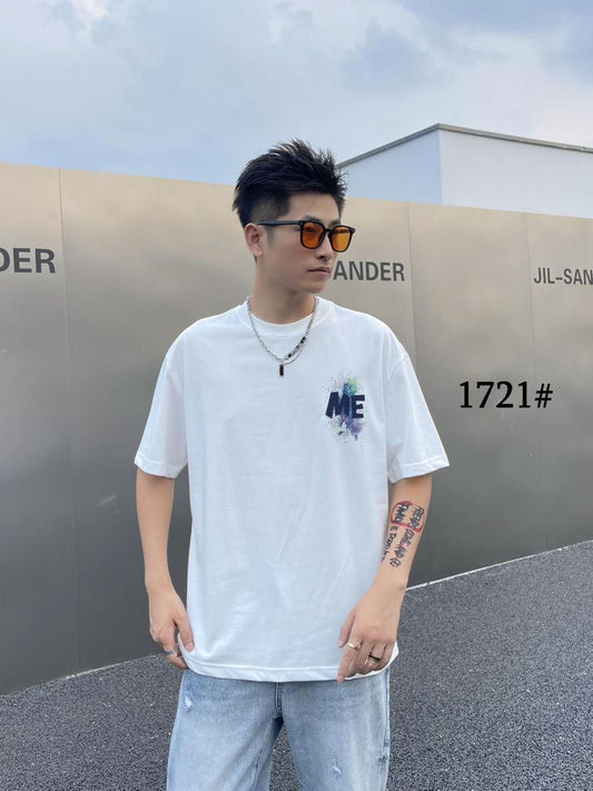 ME Mear White Colour With Front Back Premium Quality Tshirt 1721