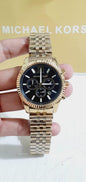 Cim Gold Chain Black Dial Man watch