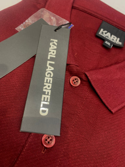 RAK Maroon Color With Plain Design Collar Tshirt 861047