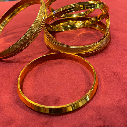 Men Party Wear Kada Gold Plated Artificial 130001