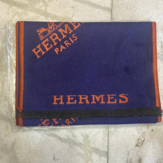 Her Reh Navy Blue Colour With Orange Reh Logo Imported Muffler 49035
