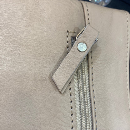 MOT Peach Grey Orange Colour Genuine Leather Heavy Quality Ladies Side Sling Bag 3203