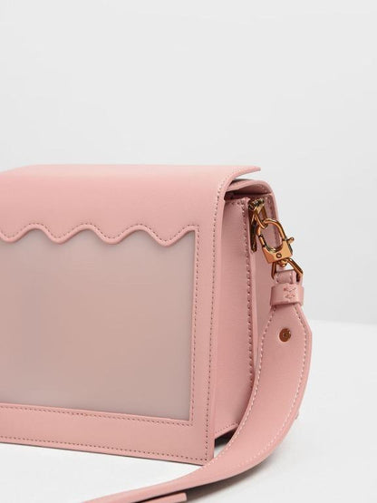 Clay Window Crossbody Bag - CHARLES & KEITH KR Bag