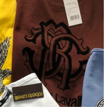 RC ROB Dark Brown Colour With Rc Monogrammed Print Design Unisex Sweatshirt 9181