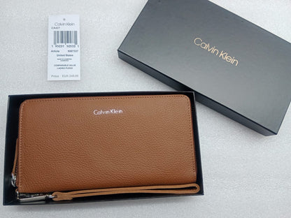 Lac Cal KC Multi Colour With Simple Design Genuine Leather Ladies Clutch 730722