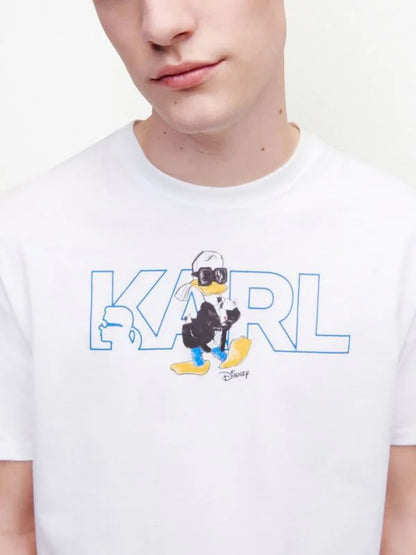 RAK White Color With Front and Back Print Store Article Tshirt 780093