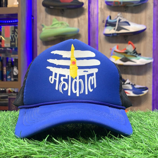 Blue Mahakaal Net Cap 700138