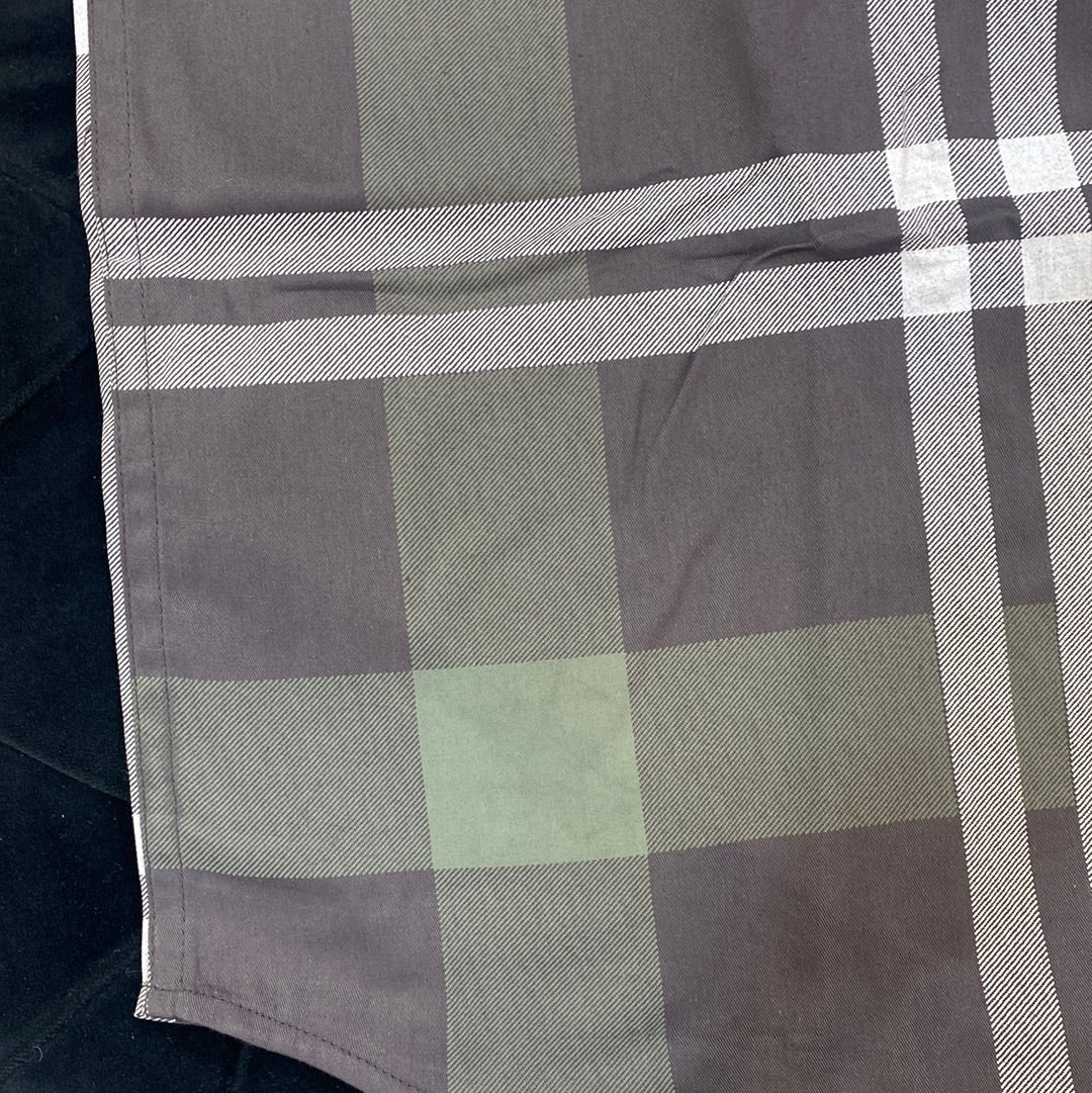 Zeus UEZ Purple White Grey Colour Lycra Cotton Full Sleeve Premium Check Shirt 110415