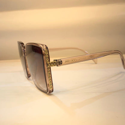 MIJ Beige Transparent Frame Beige Shade Unisex Sunglasses A30115 60 15 146